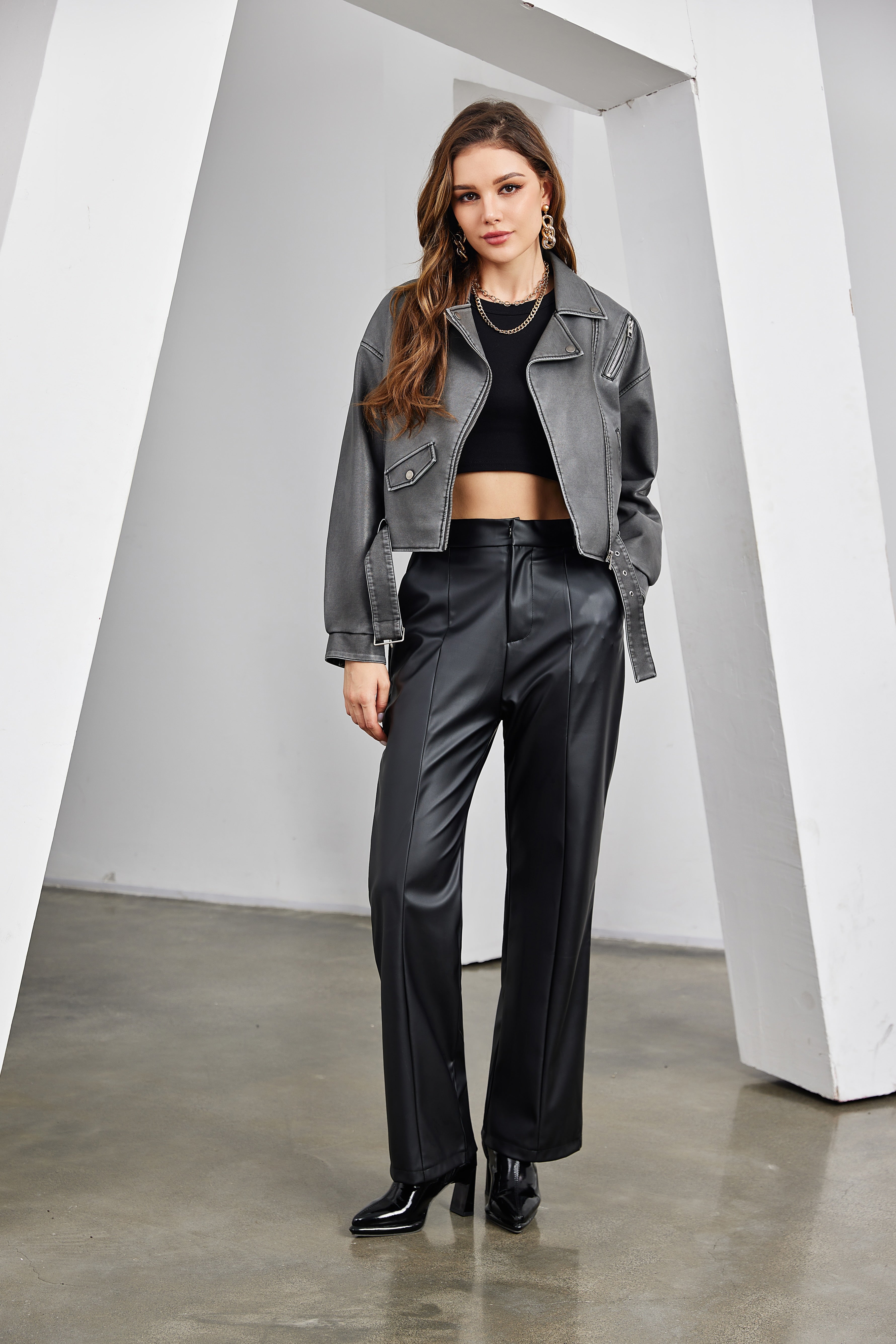 Skórzana kurtka motocyklowa