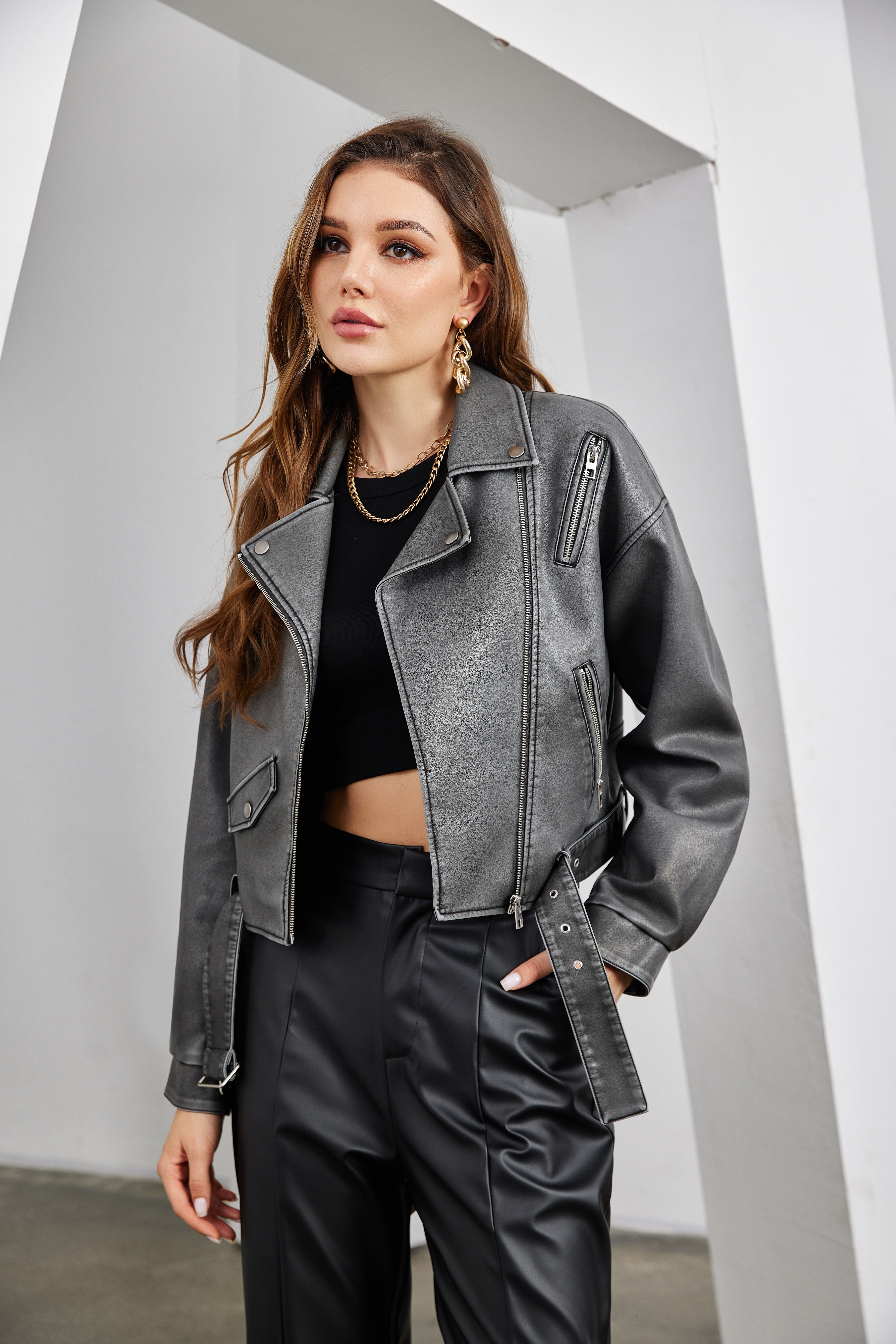 Skórzana kurtka motocyklowa