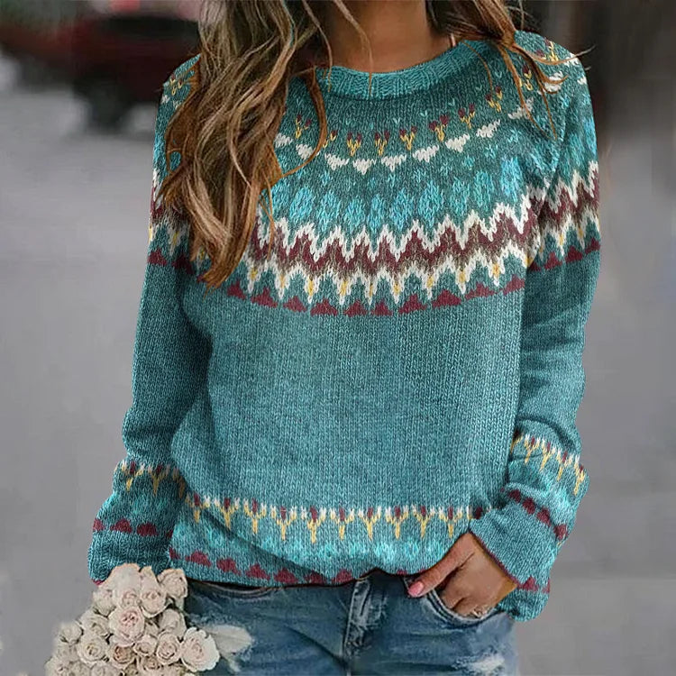 Peyton | Retro Fala Bluza