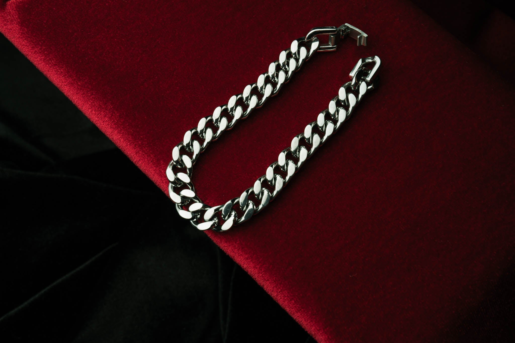 Srebrna bransoleta CUBAN LINK