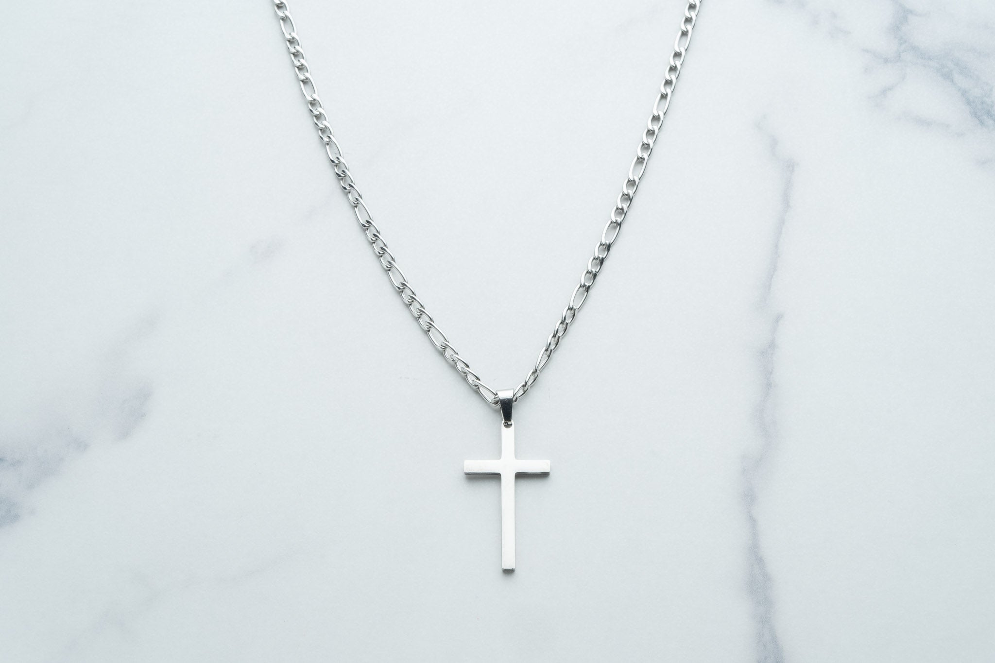 Srebrny wisiorek CROSS