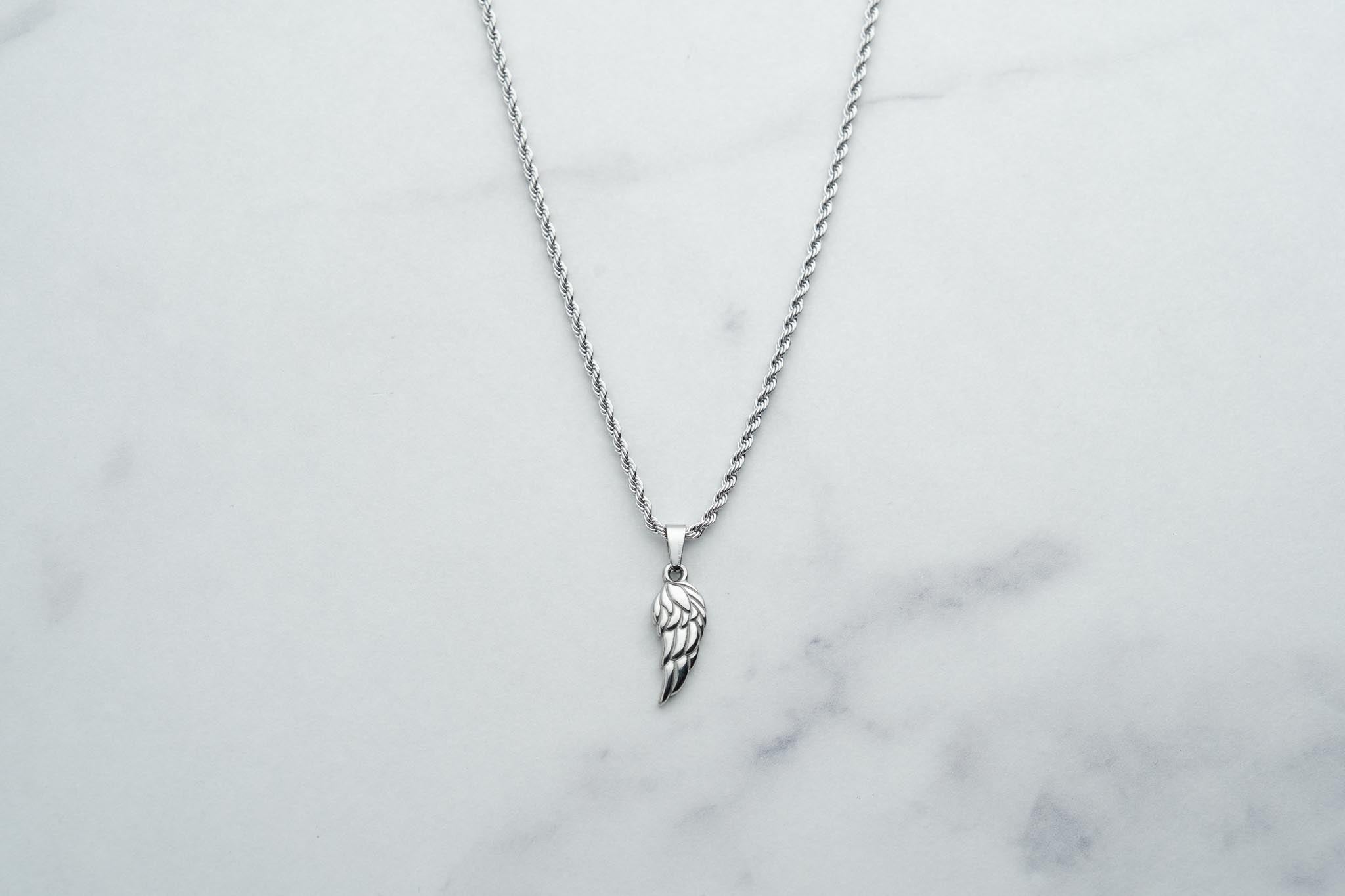 Srebrny naszyjnik WING