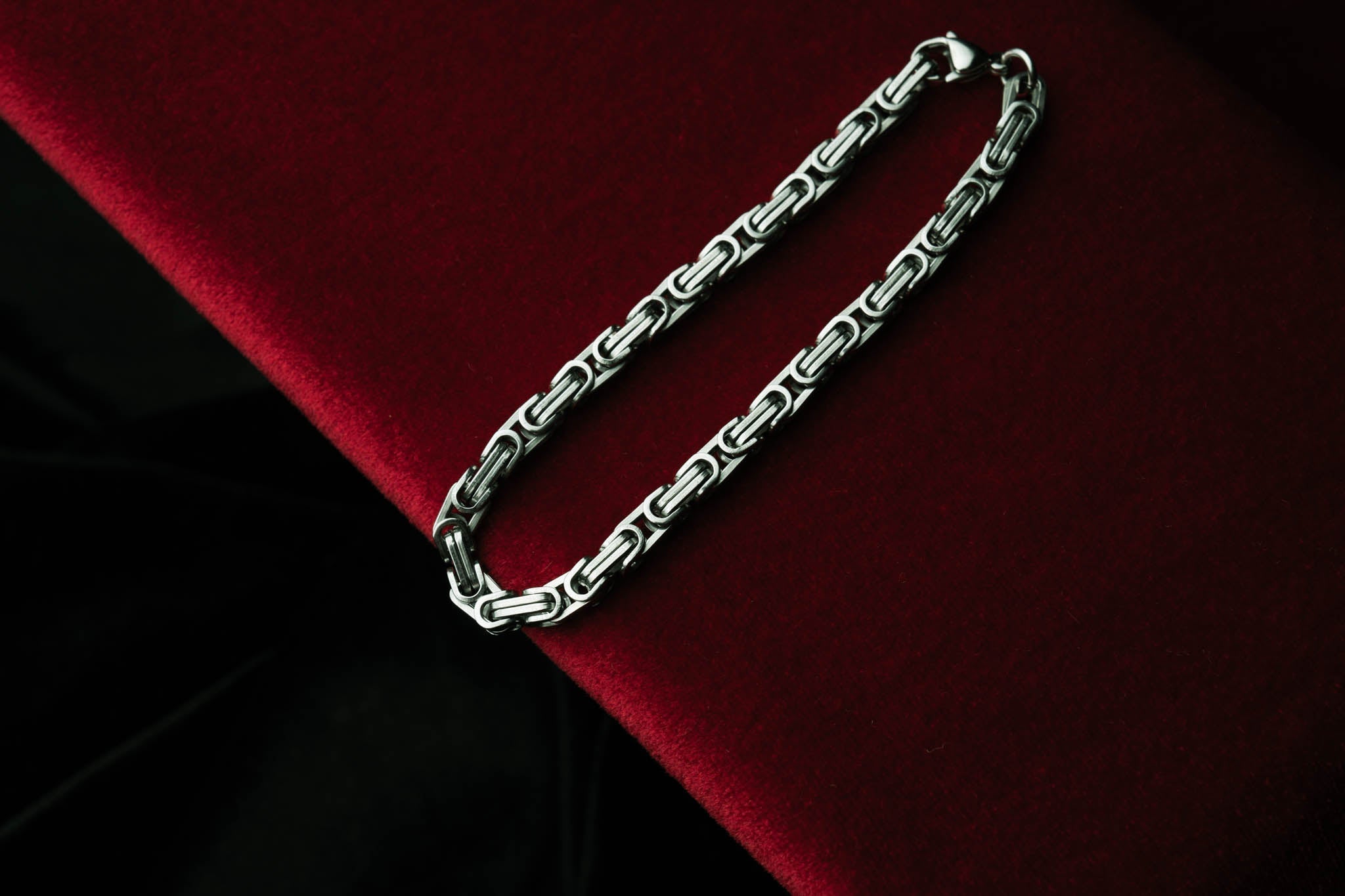 Srebrna bransoleta ROYAL