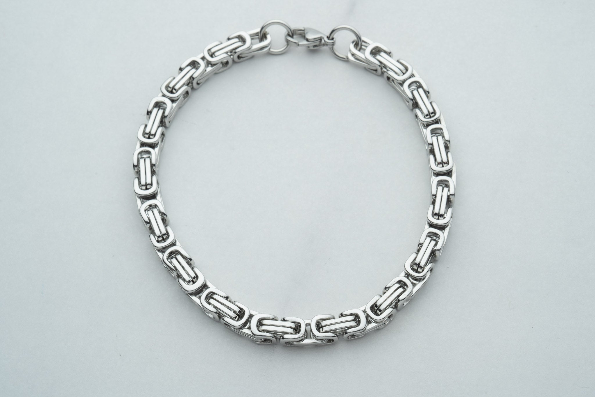 Srebrna bransoleta ROYAL