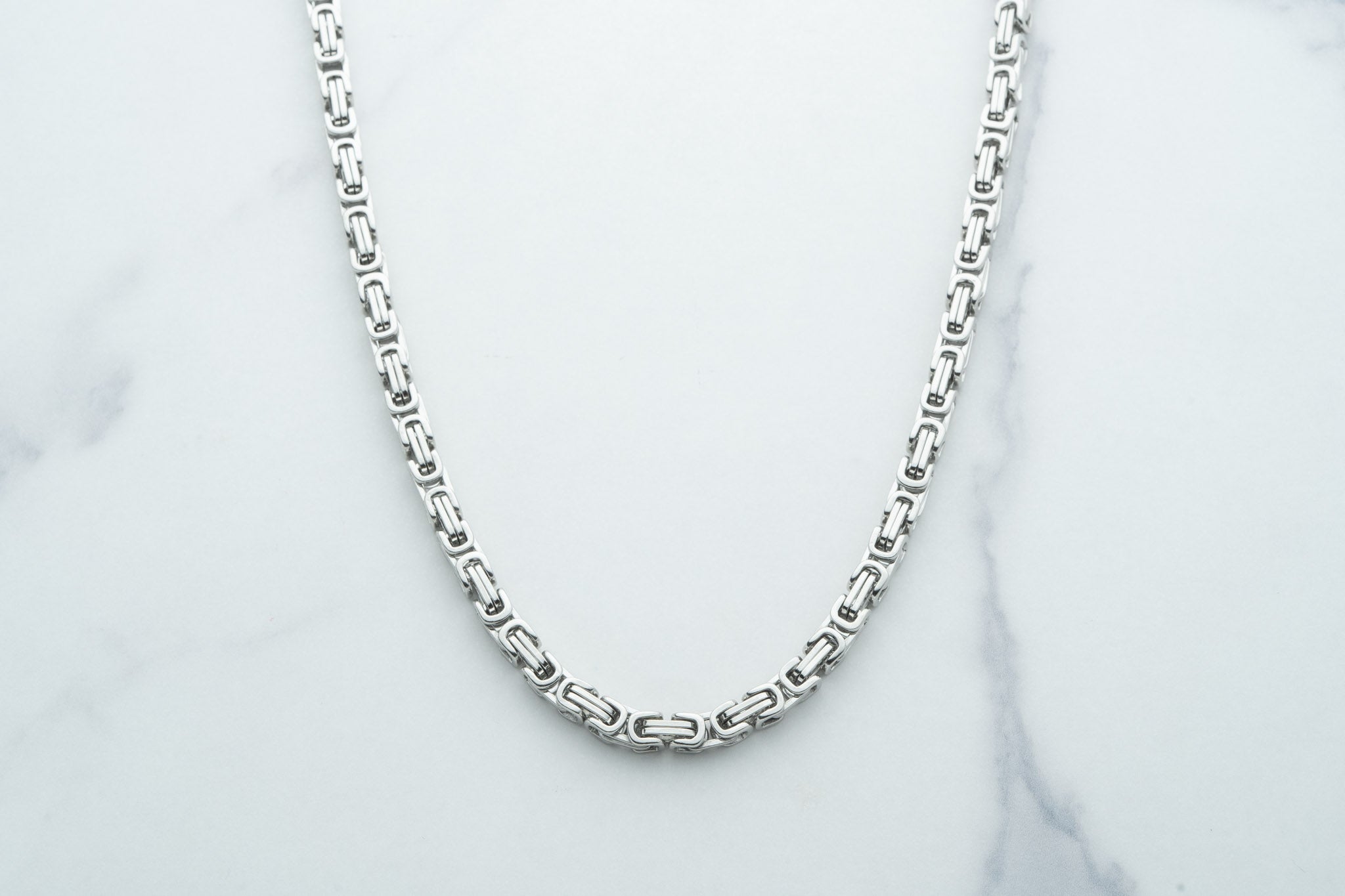 Srebrny łańcuch ROYAL