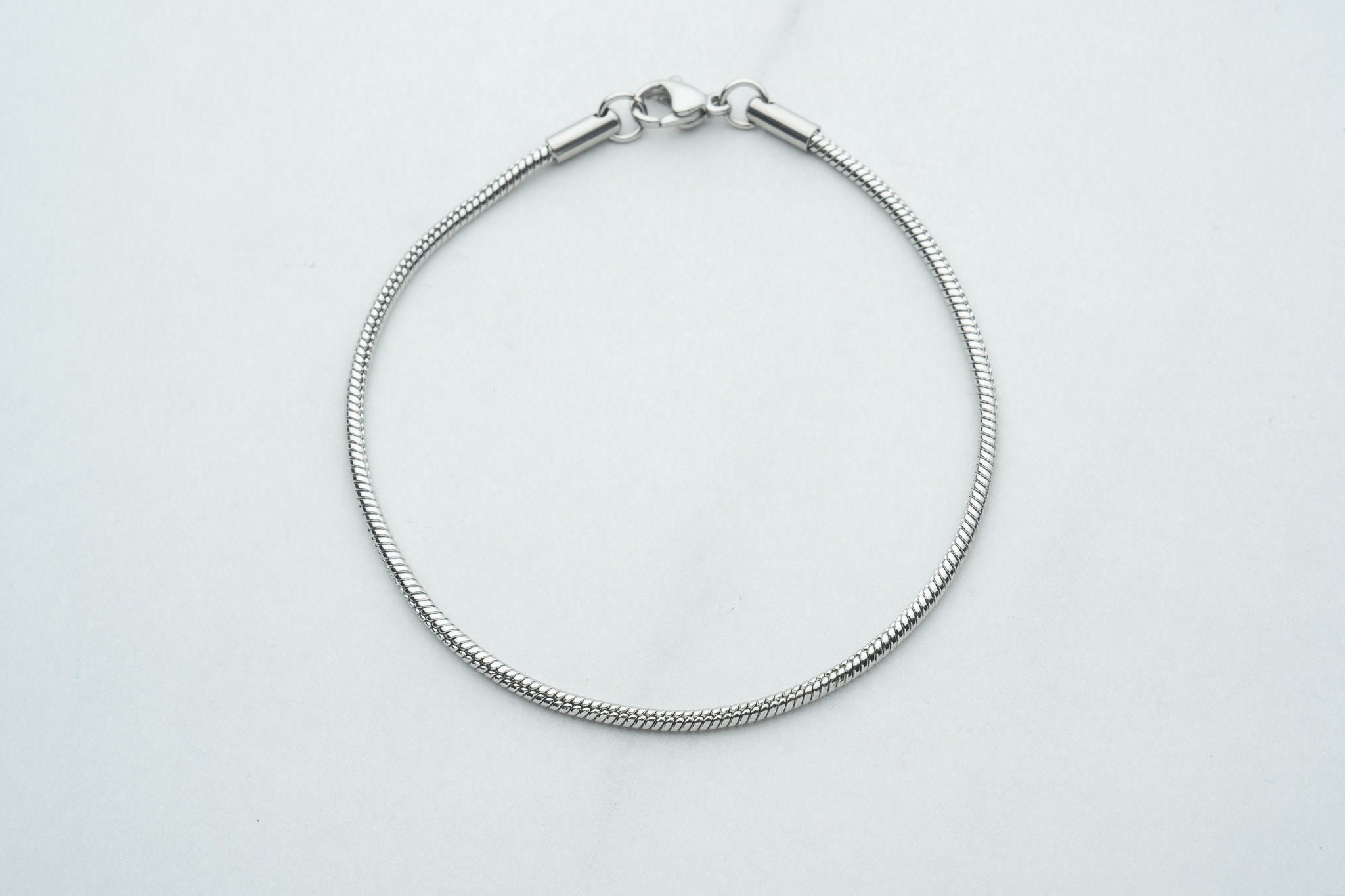 Srebrna bransoleta SNAKE