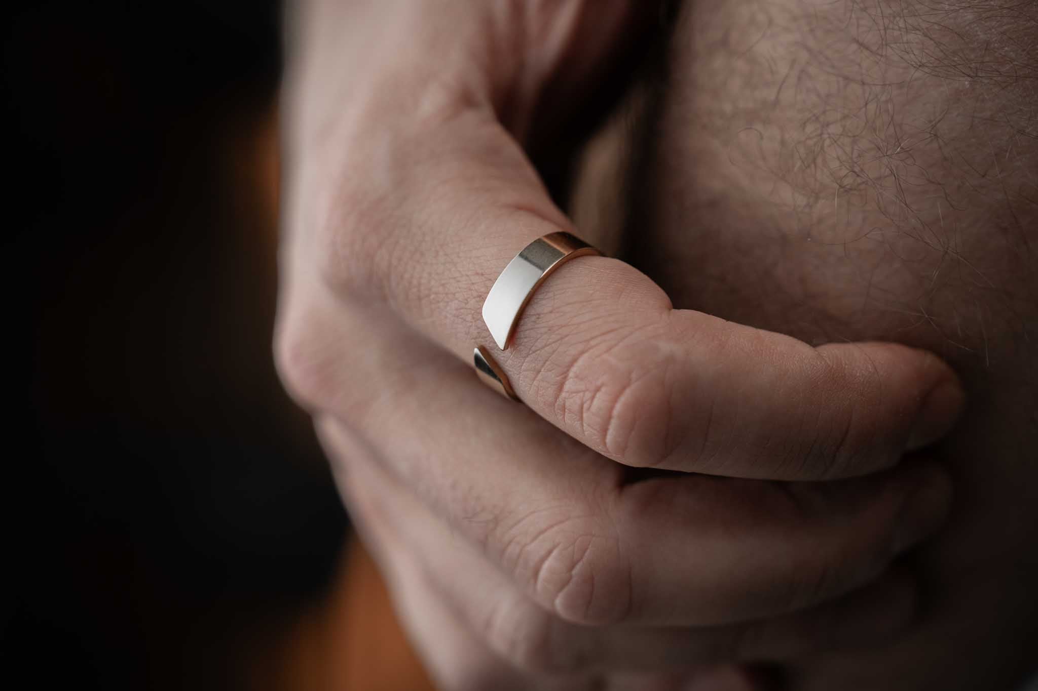 Srebrny pierścień ZENITH