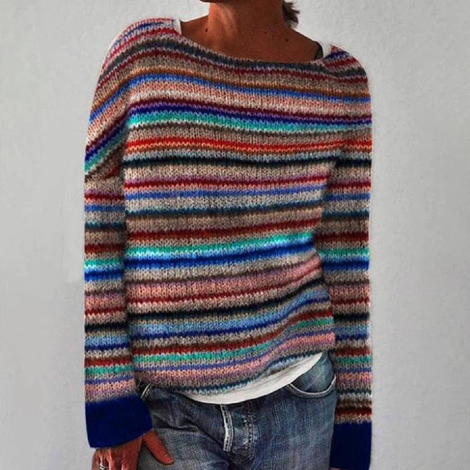 Ella | Przytulny Retro Sweter