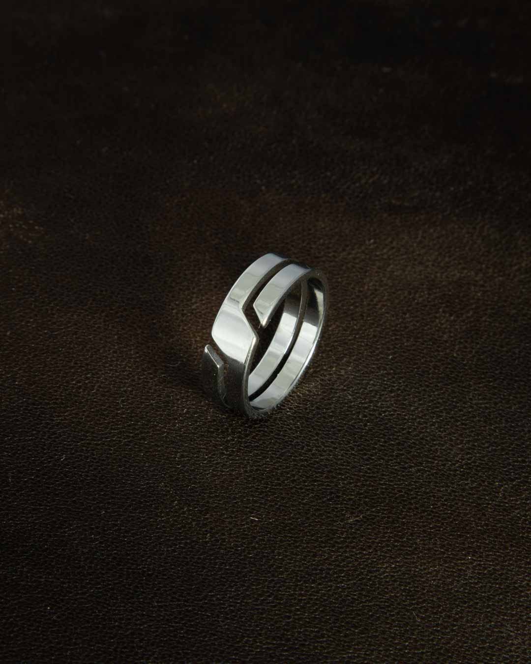 Srebrny pierścień EXCISION