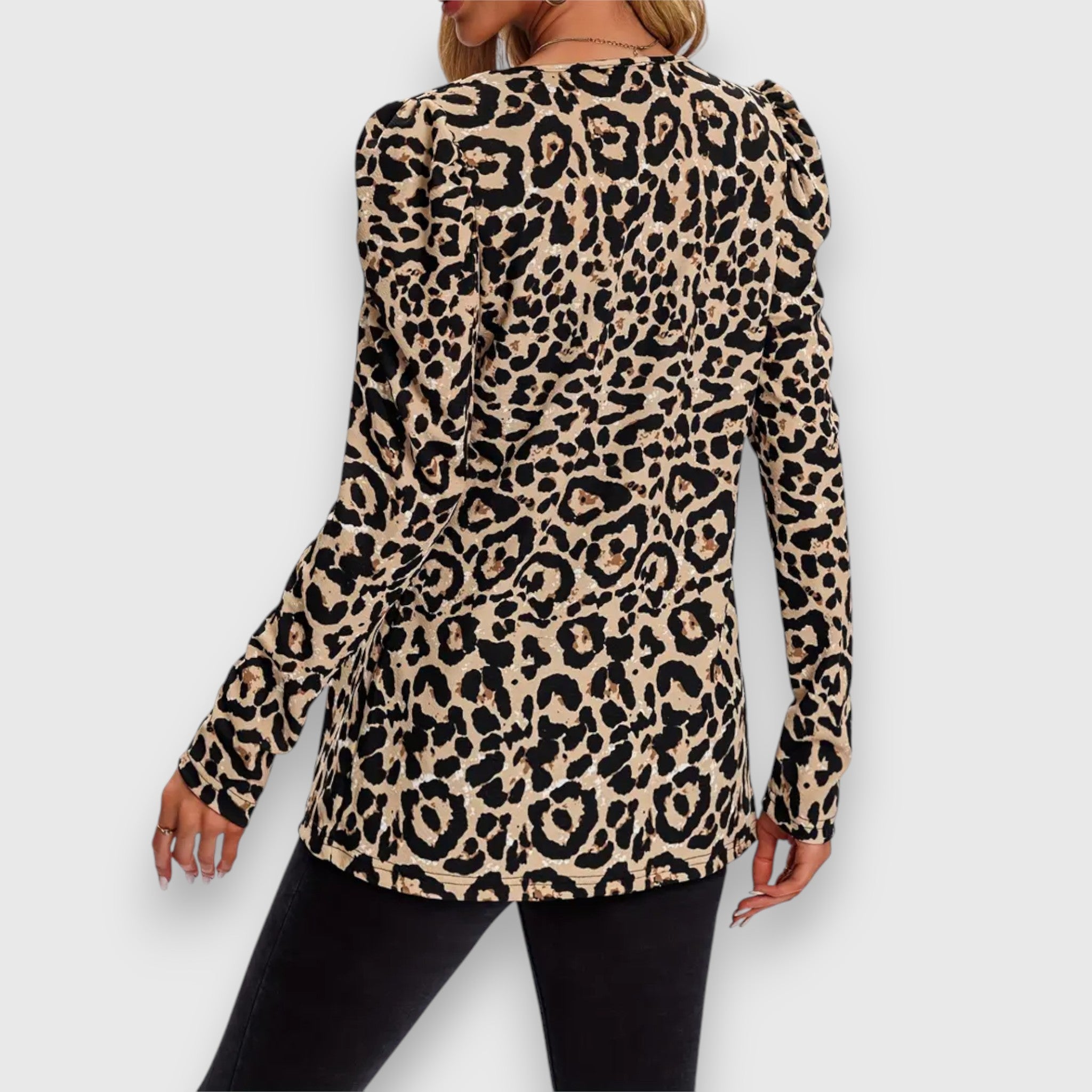 Serafina – Lekka kurtka w wzór lamparta