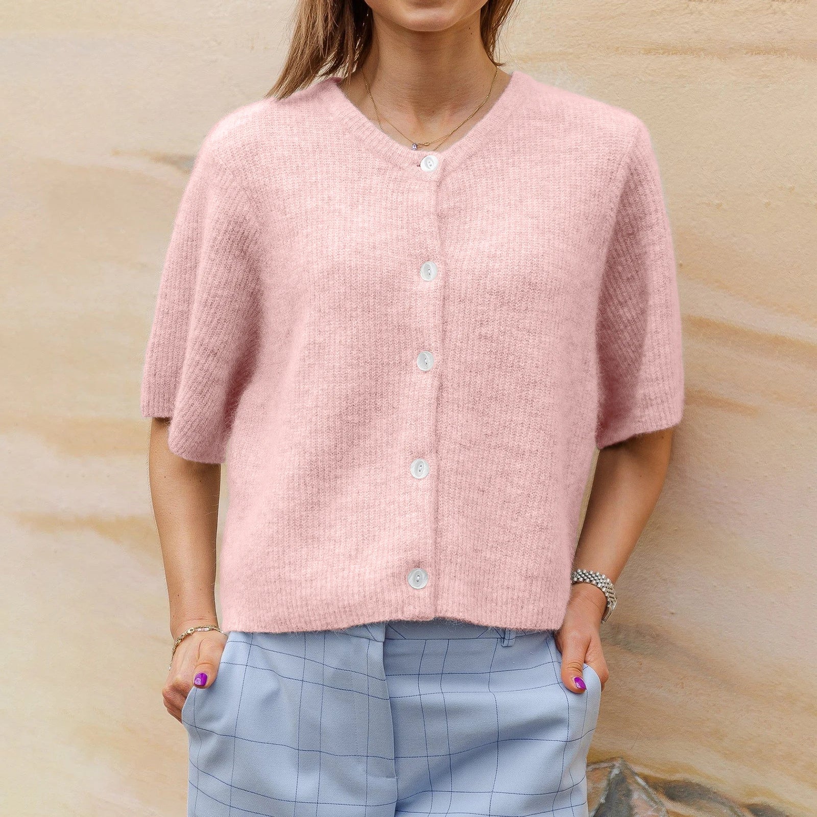 NORA | Kamizelka streetwear z krótkim rękawem