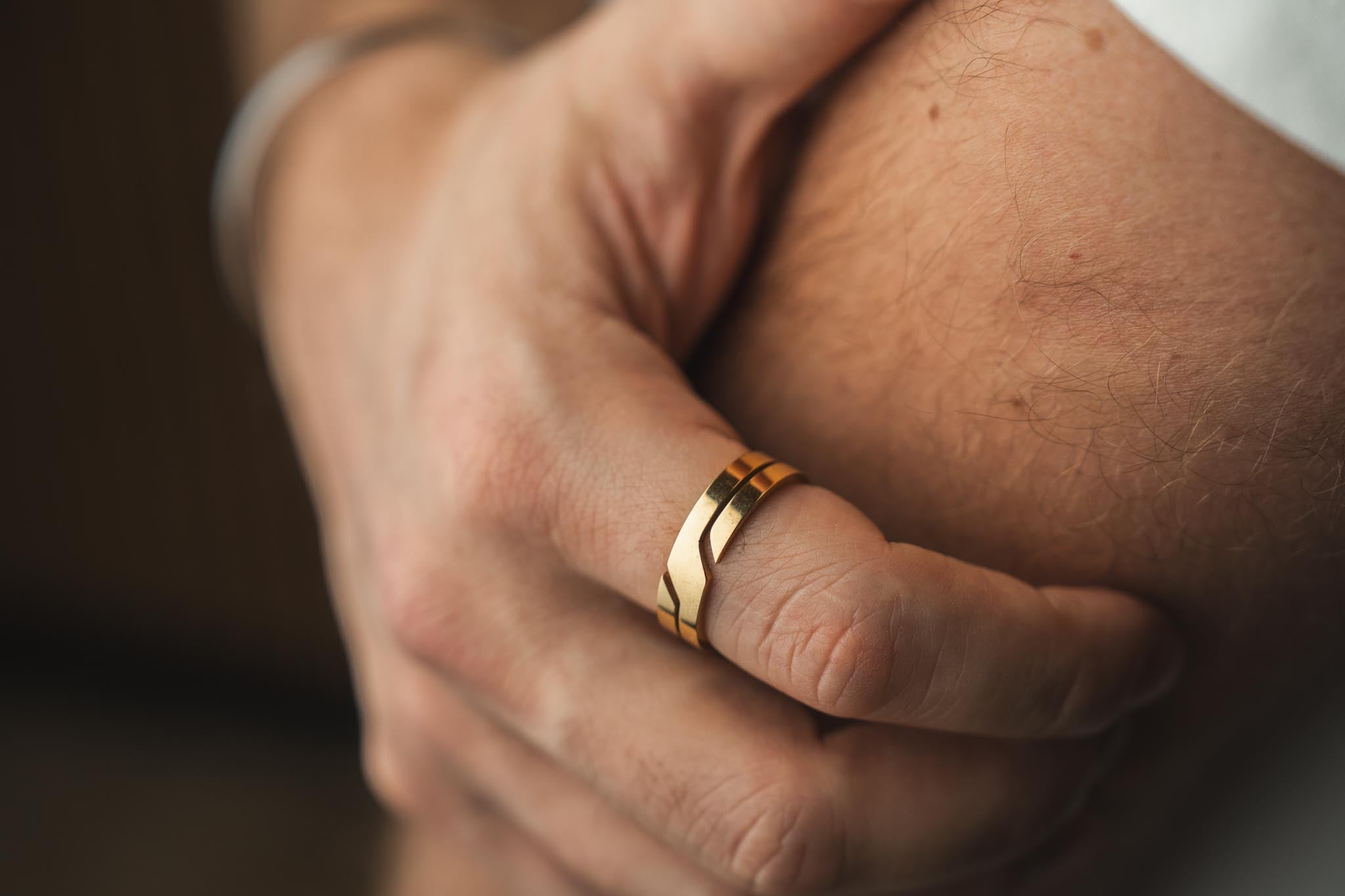 Srebrny pierścień EXCISION