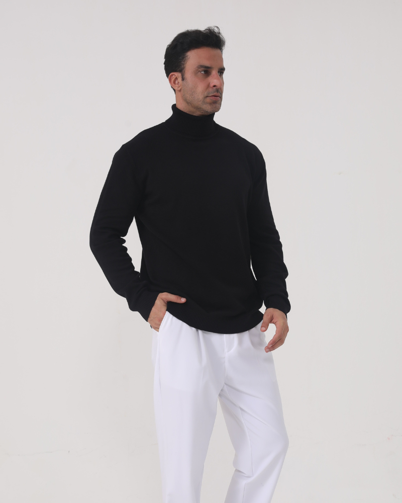 Golfowe Polo z wełny merino Gstaad