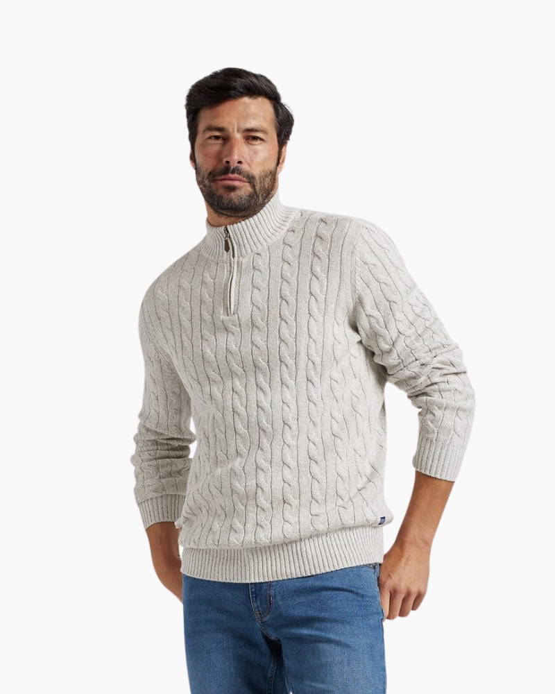 Sweter z półguzikiem Verbier