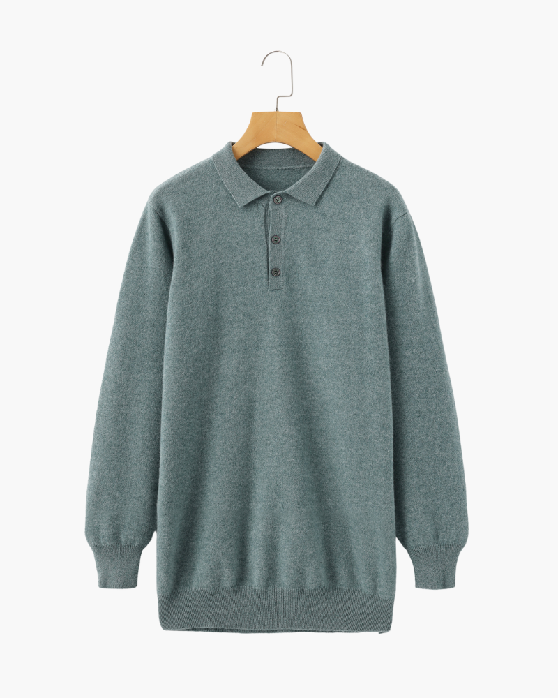 Polo z 100% kaszmiru