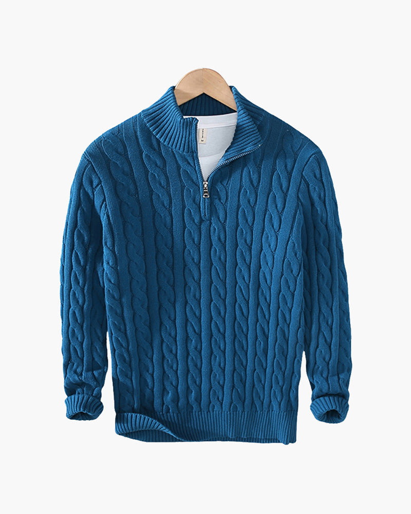 Sweter z półguzikiem Verbier