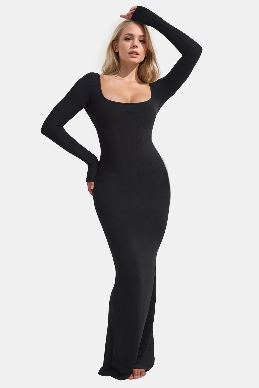 Marzena™ 8-w-1 Sukienka Modelująca z Wbudowanym Body