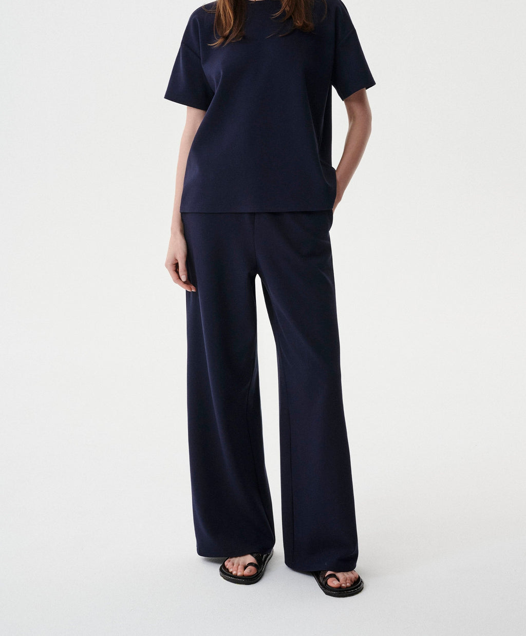 Naiara – Camel Spodnie Palazzo
