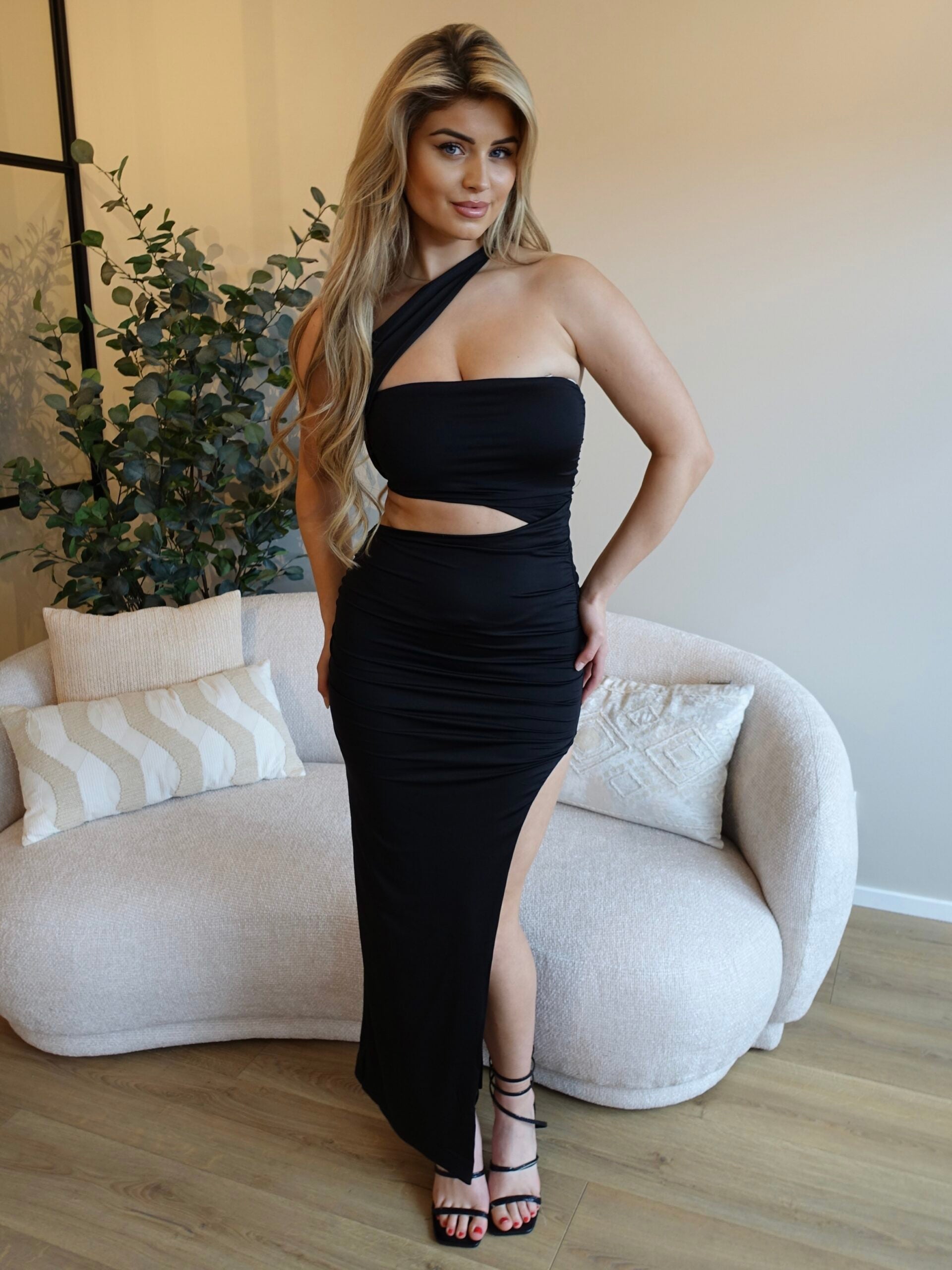 Valessia™ Sukienka z Elastycznej Tkaniny