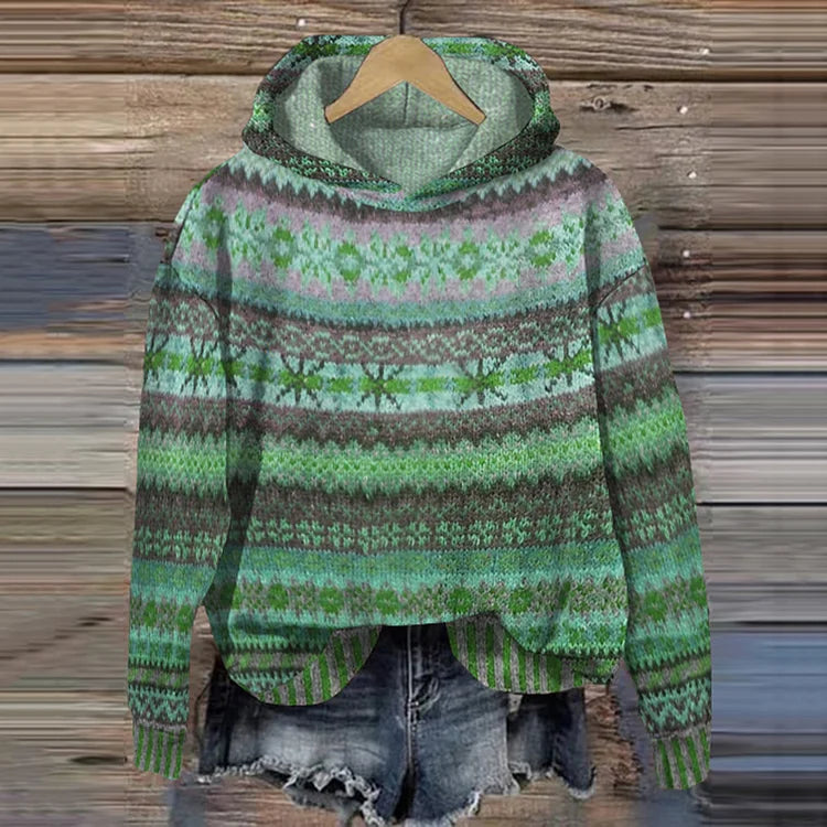 Anja | Etniczny Wzór Sweter