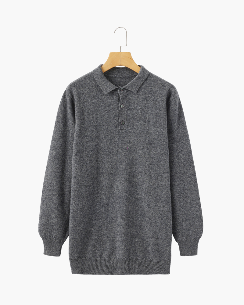 Polo z 100% kaszmiru