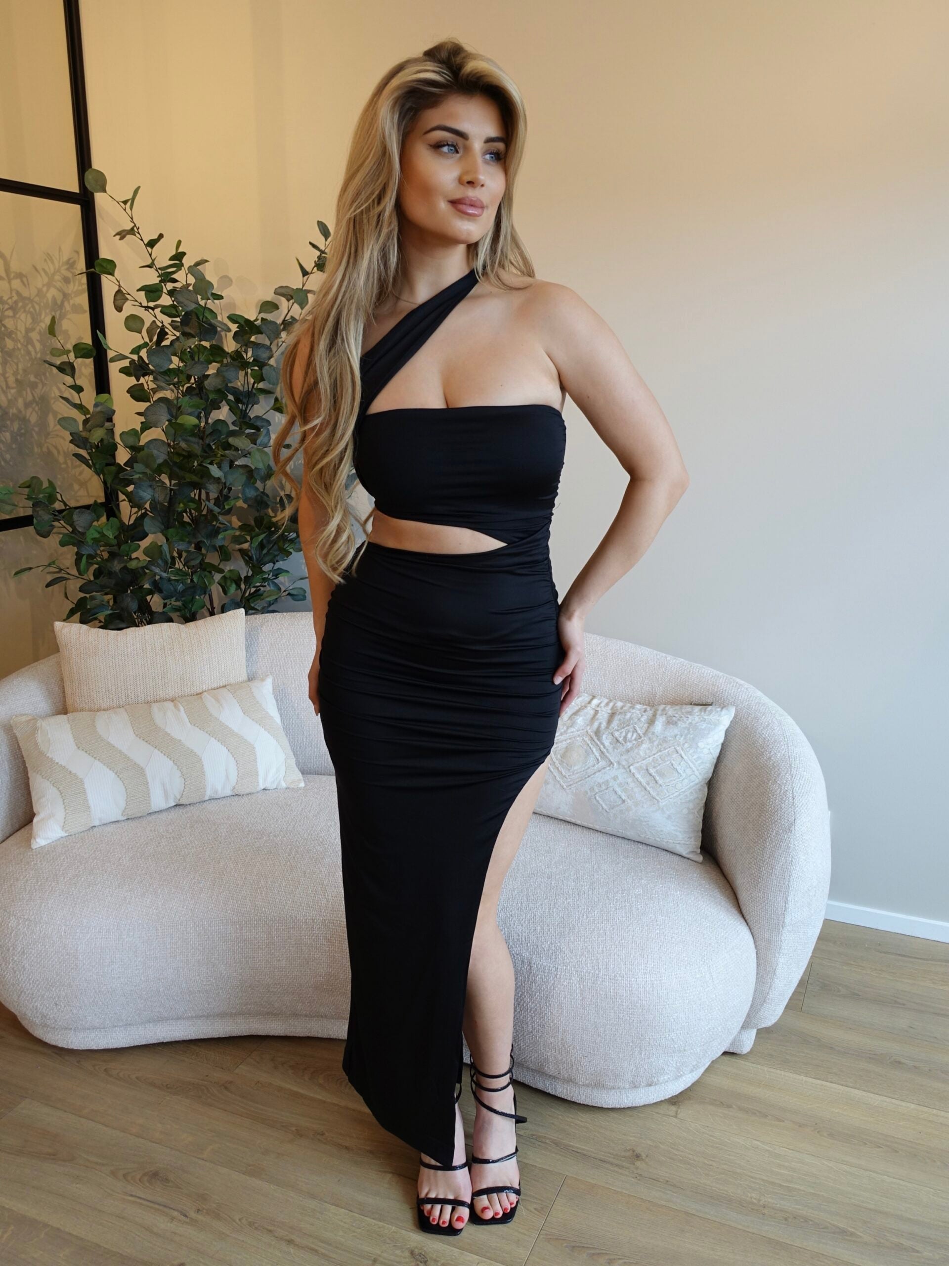 Valessia™ Sukienka z Elastycznej Tkaniny