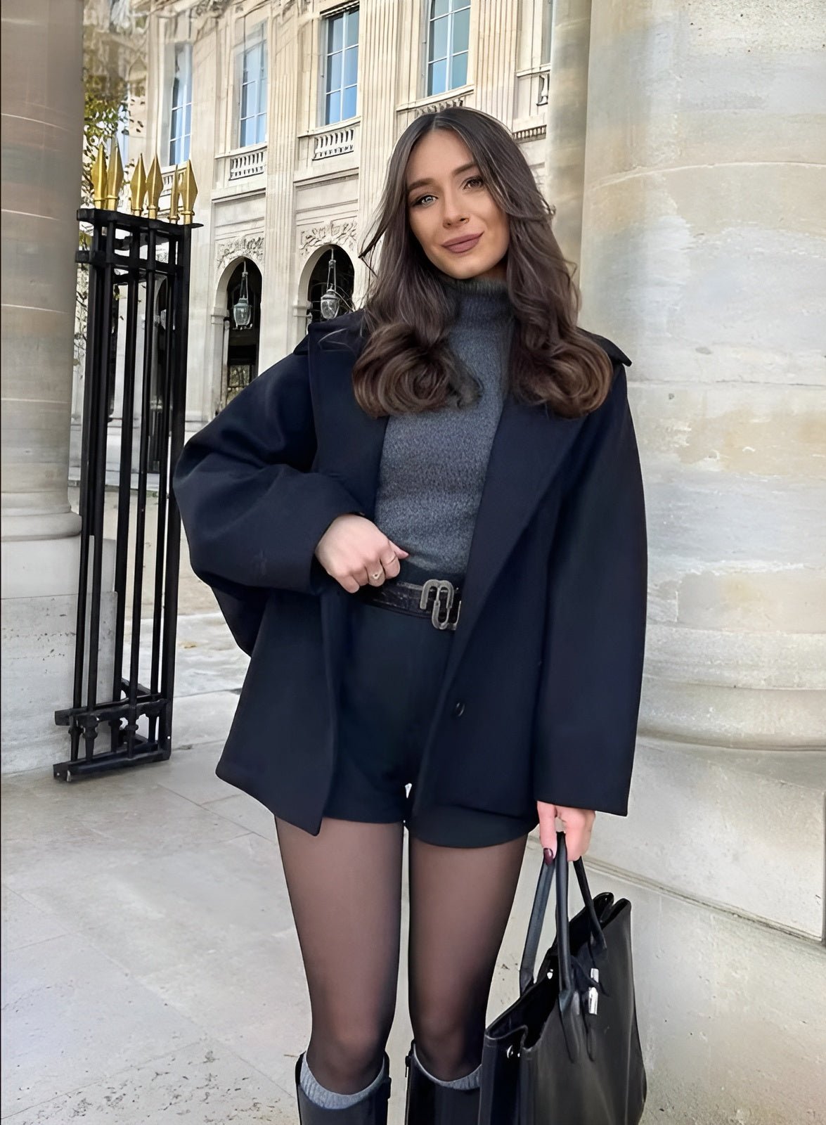 SOFIA | Modn woolen coat | Kurtka na jesień
