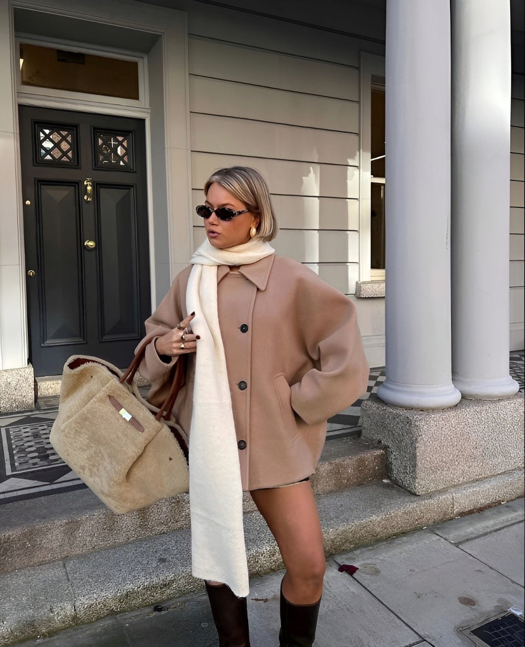 SOFIA | Modn woolen coat | Kurtka na jesień
