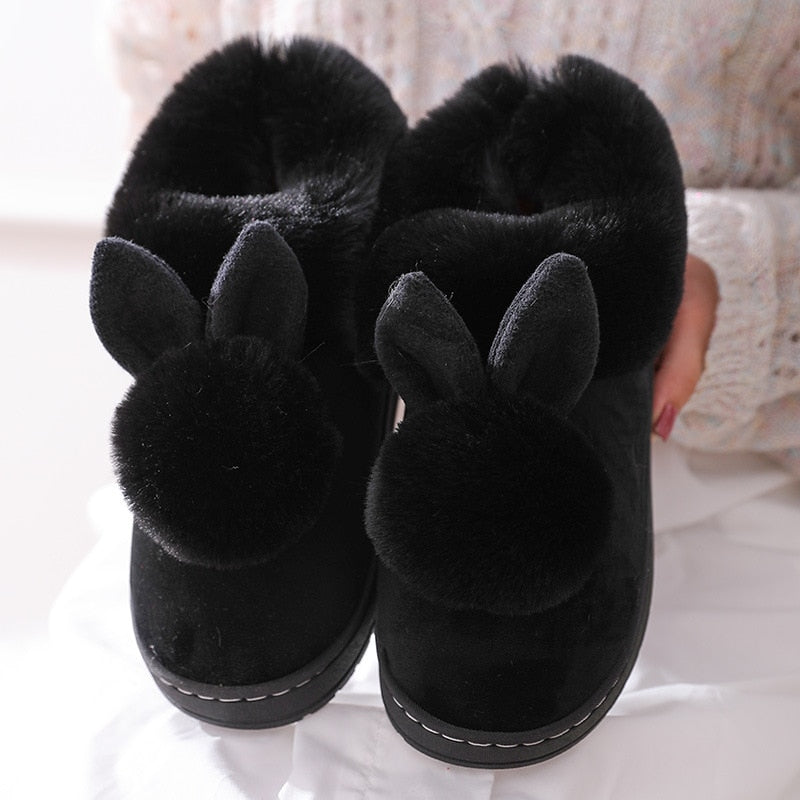 Aurina™ – Zachte Bunny Pantoffels Voor Dames
