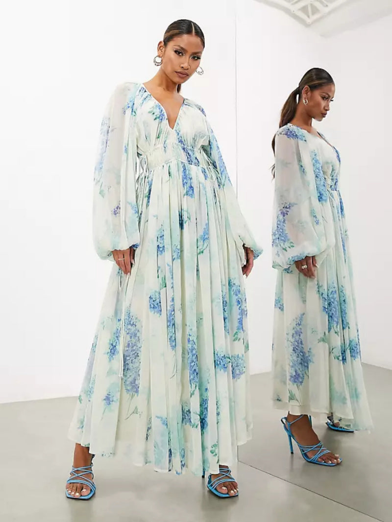 Marcelline – Letnia Sukienka z Eleganckim Fasonem