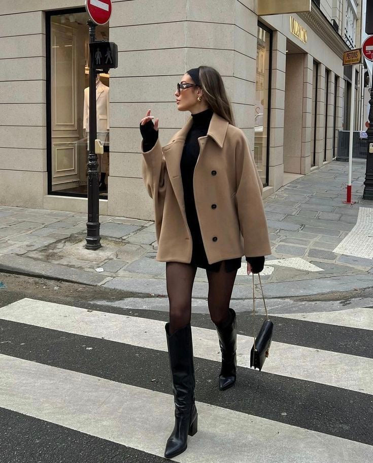 SOFIA | Modn woolen coat | Kurtka na jesień