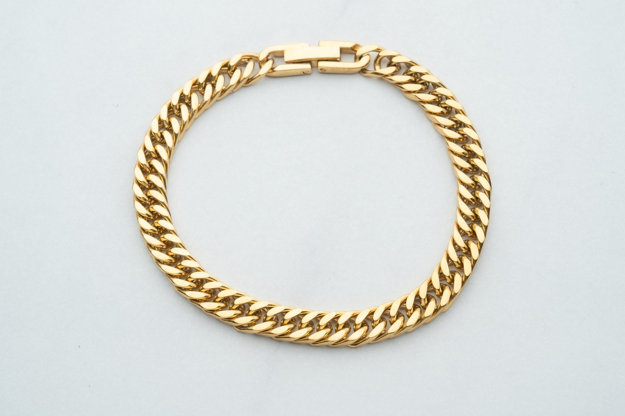 Złota bransoleta CUBAN LINK