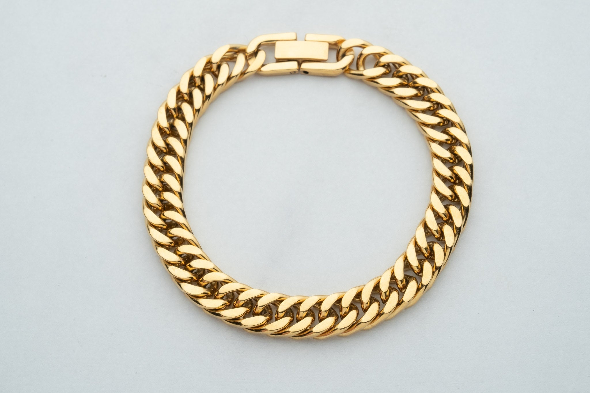 Złota bransoleta CUBAN LINK