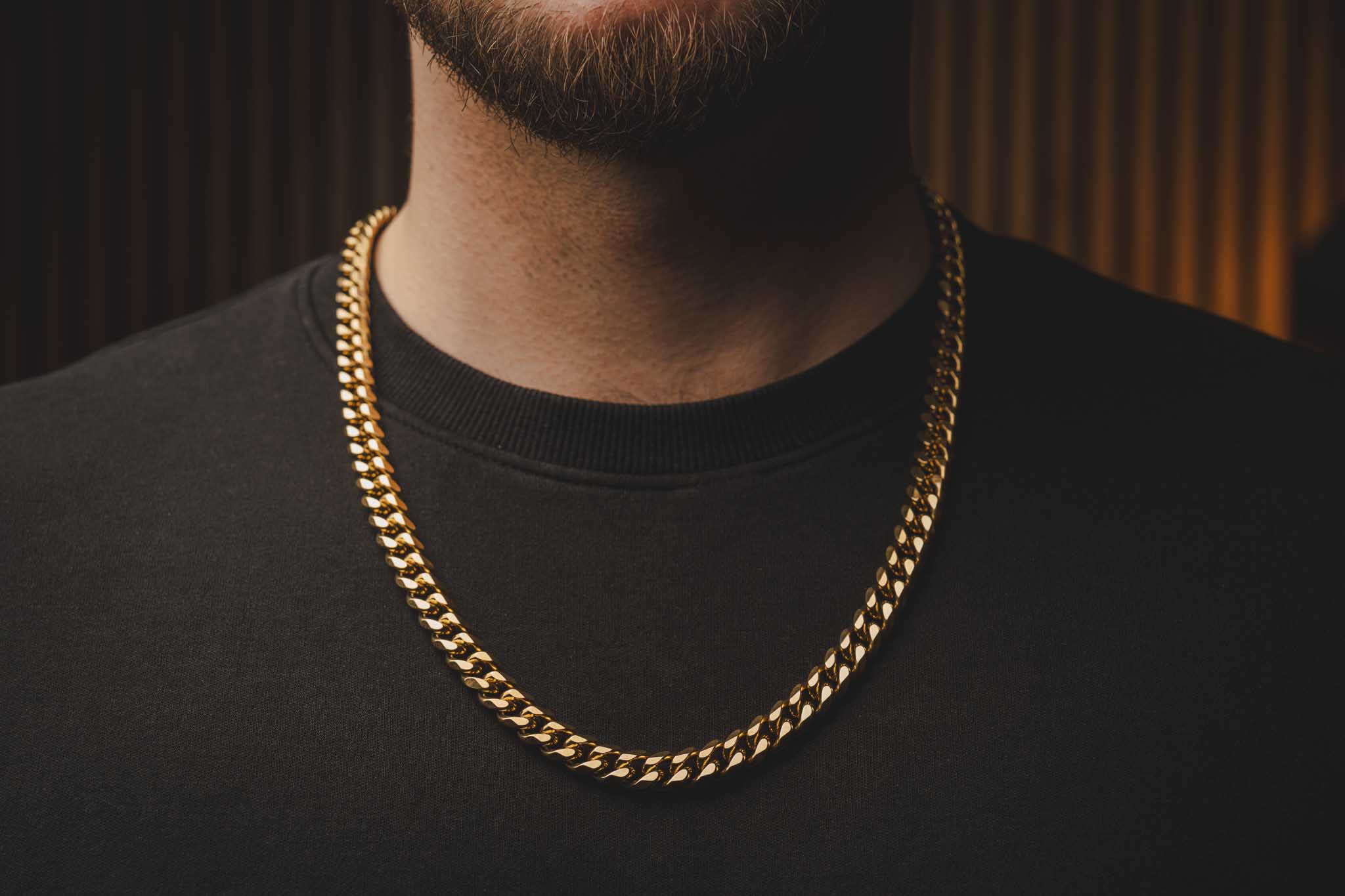 Złoty łańcuch CUBAN LINK