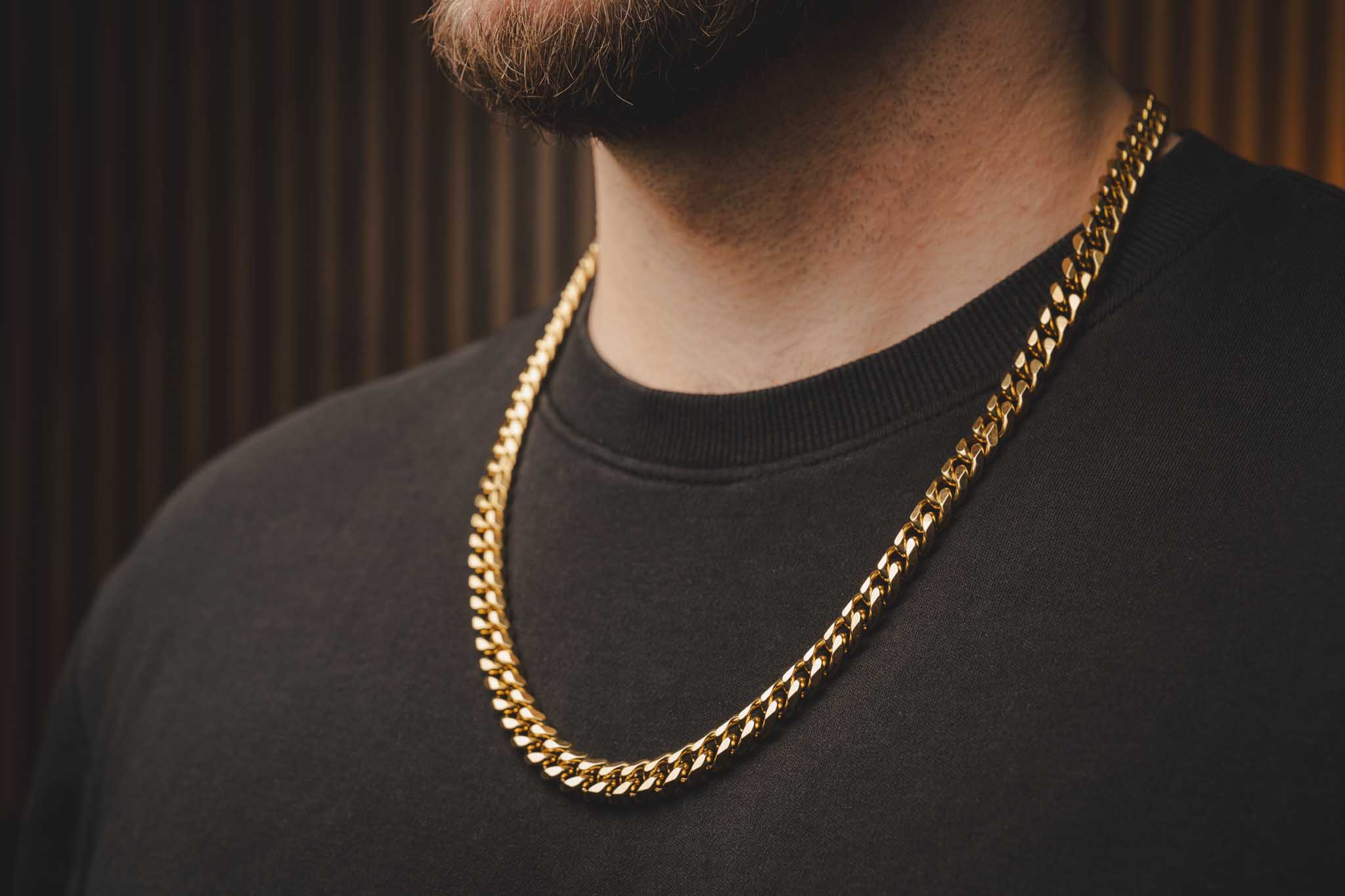 Złoty łańcuch CUBAN LINK