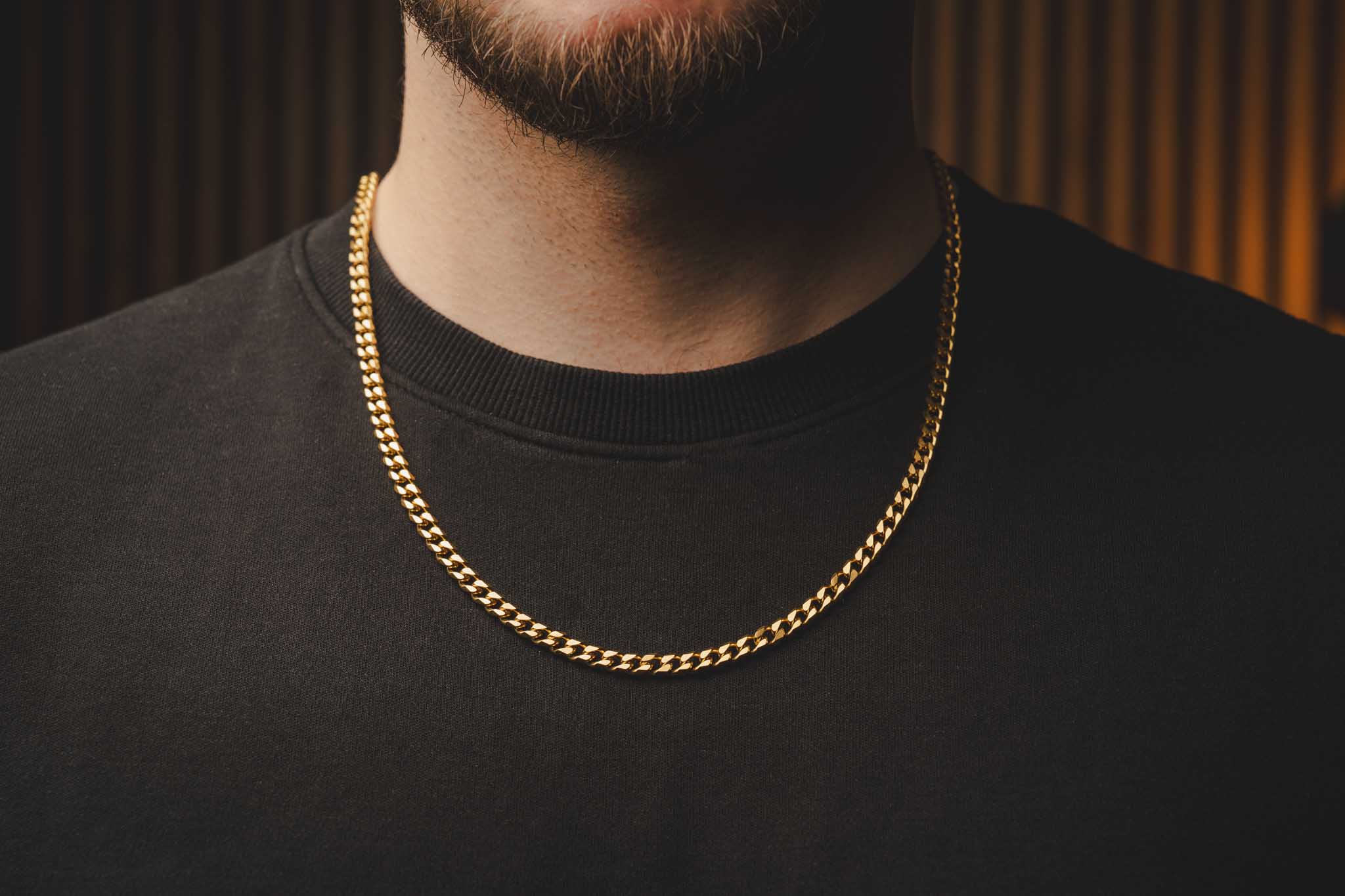 Złoty łańcuch CUBAN LINK