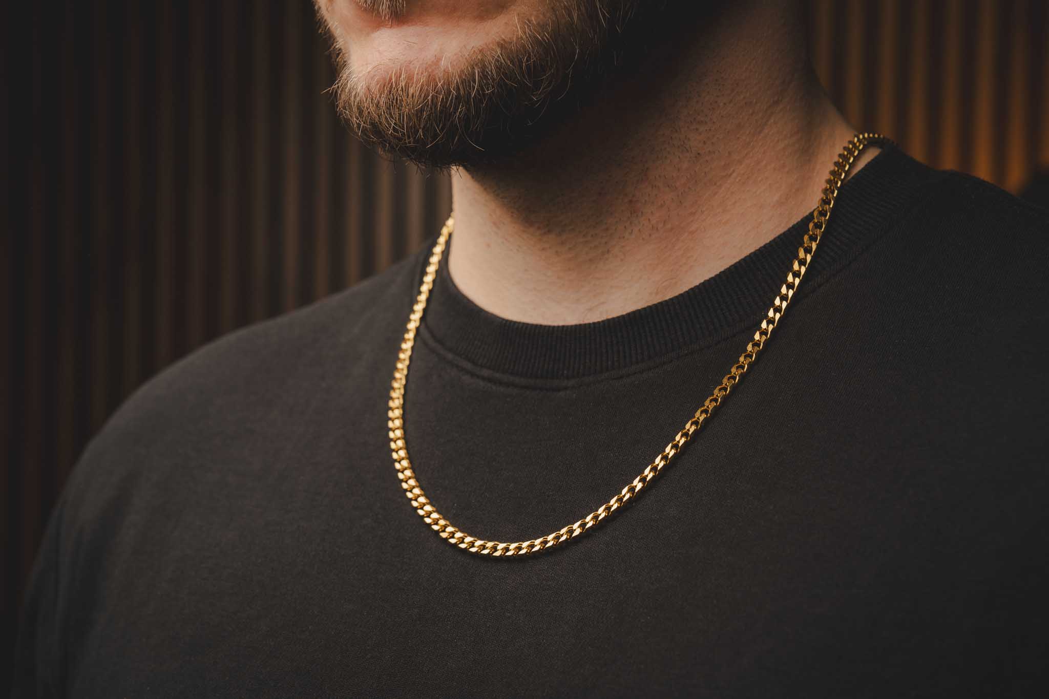 Złoty łańcuch CUBAN LINK