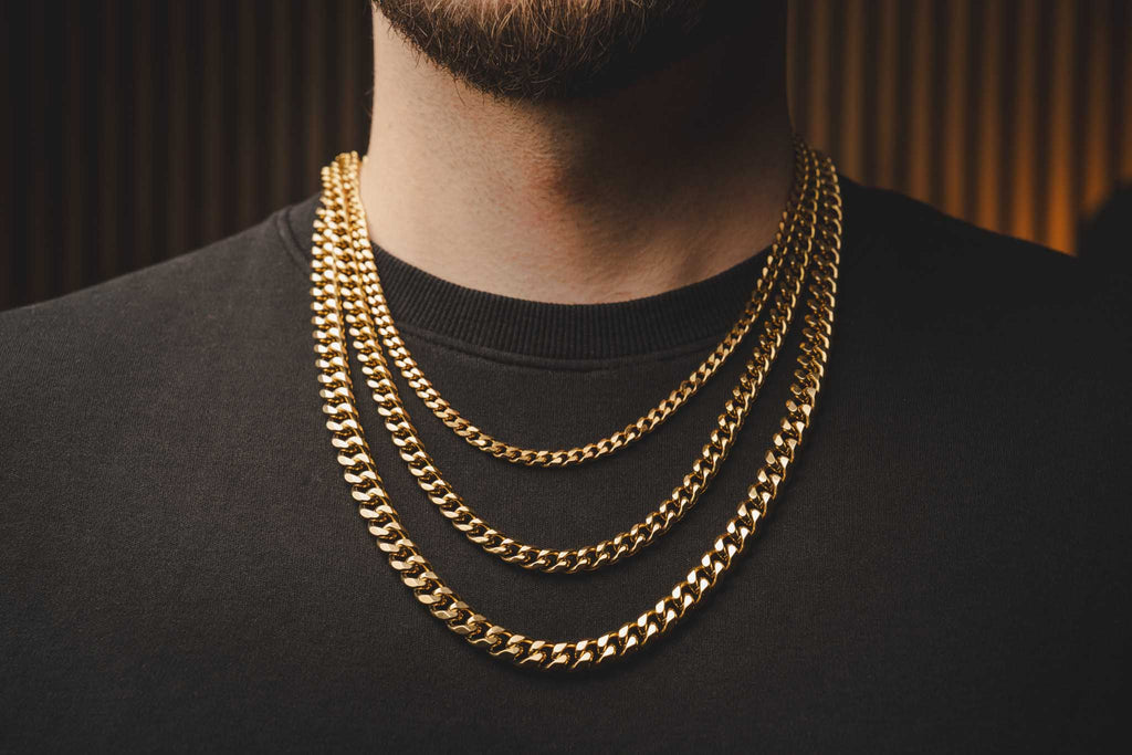 Złoty łańcuch CUBAN LINK