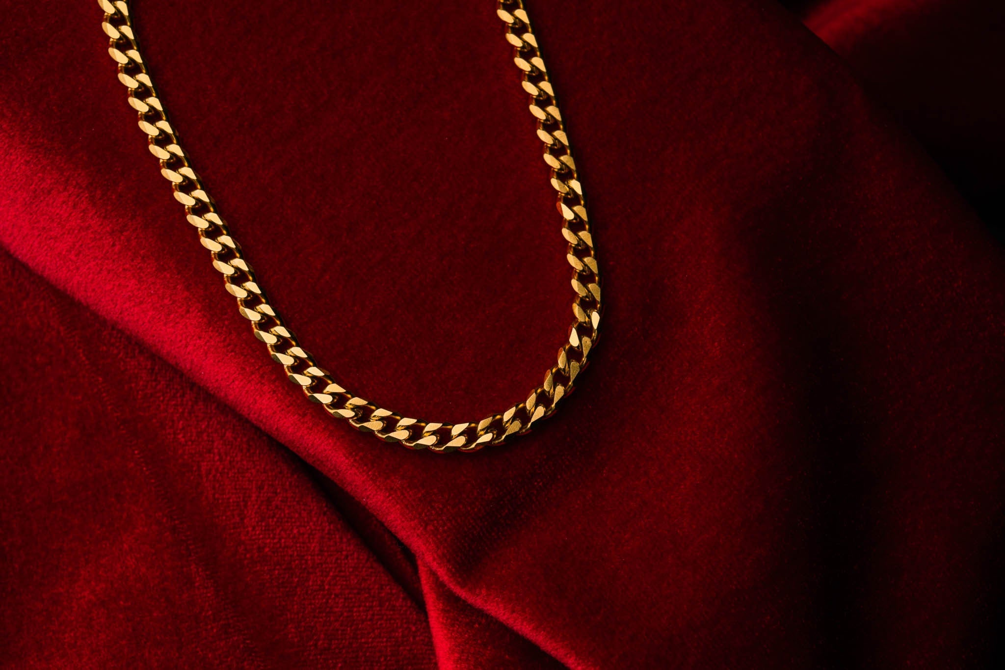 Złoty łańcuch CUBAN LINK