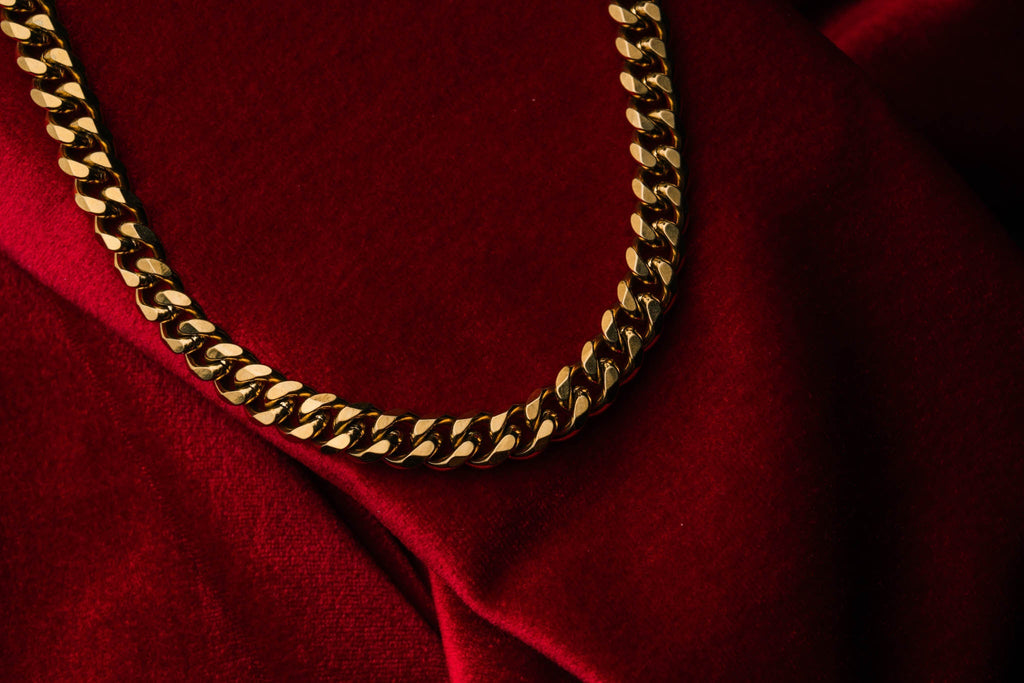 Złoty łańcuch CUBAN LINK