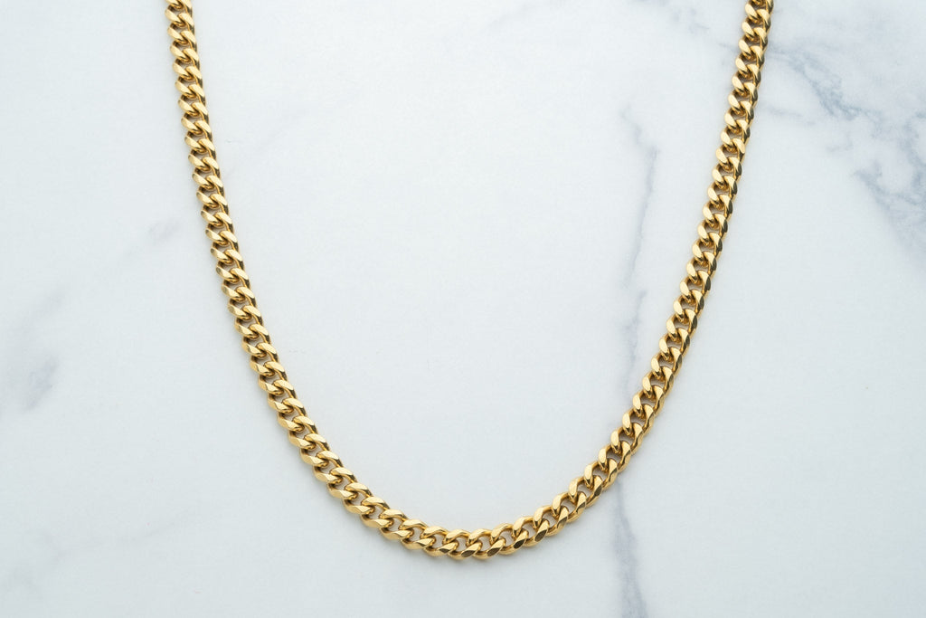 Złoty łańcuch CUBAN LINK