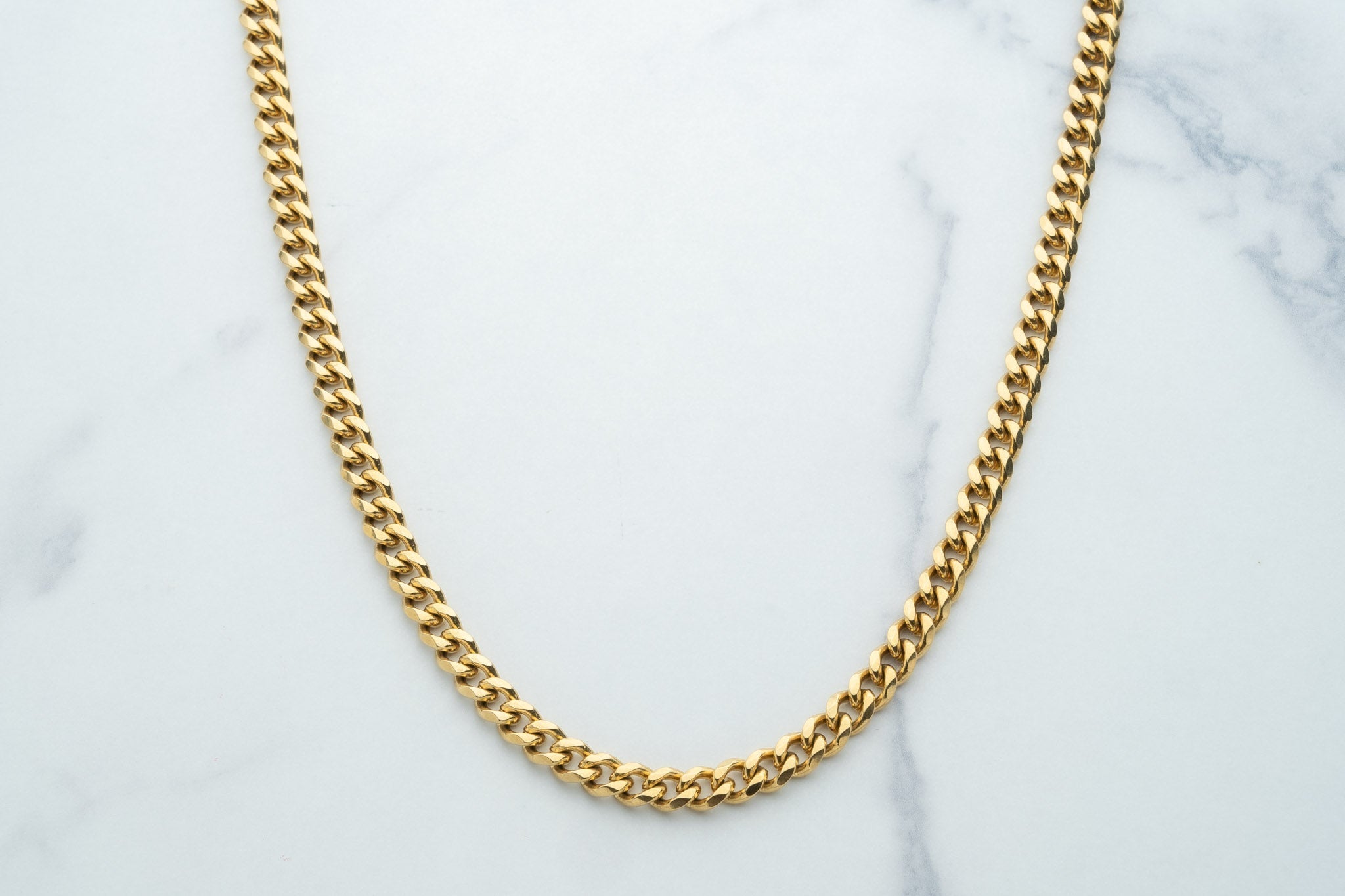 Złoty łańcuch CUBAN LINK