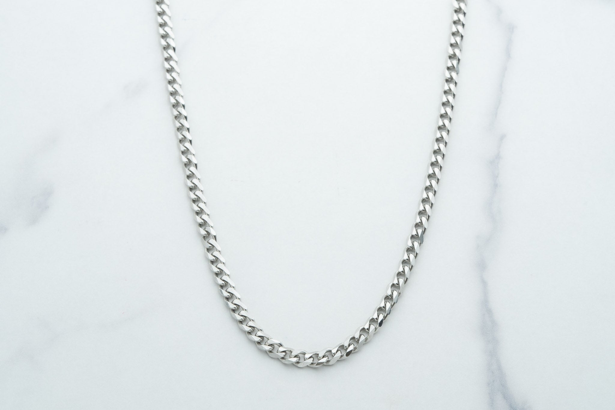 Srebrny łańcuch CUBAN LINK