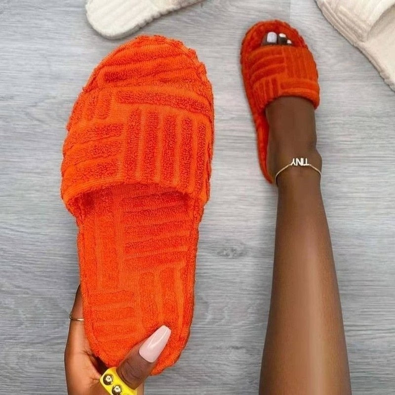 Lunelle™ – Miękkie Klapki Damskie typu Slof-Slippers
