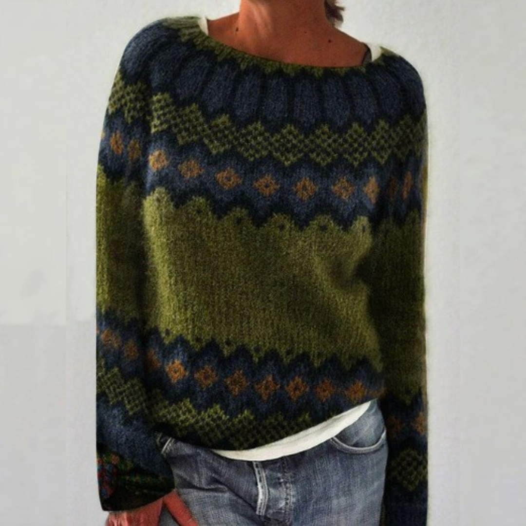 Anita | Przytulny Retro Sweter