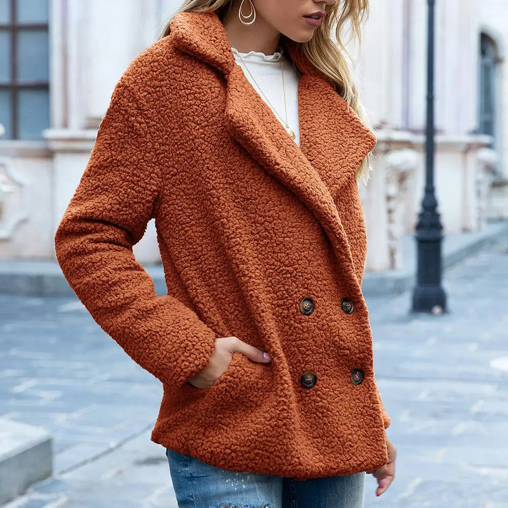 Kurtka Teddyjacky | Brązowa - Puchowa i Modna