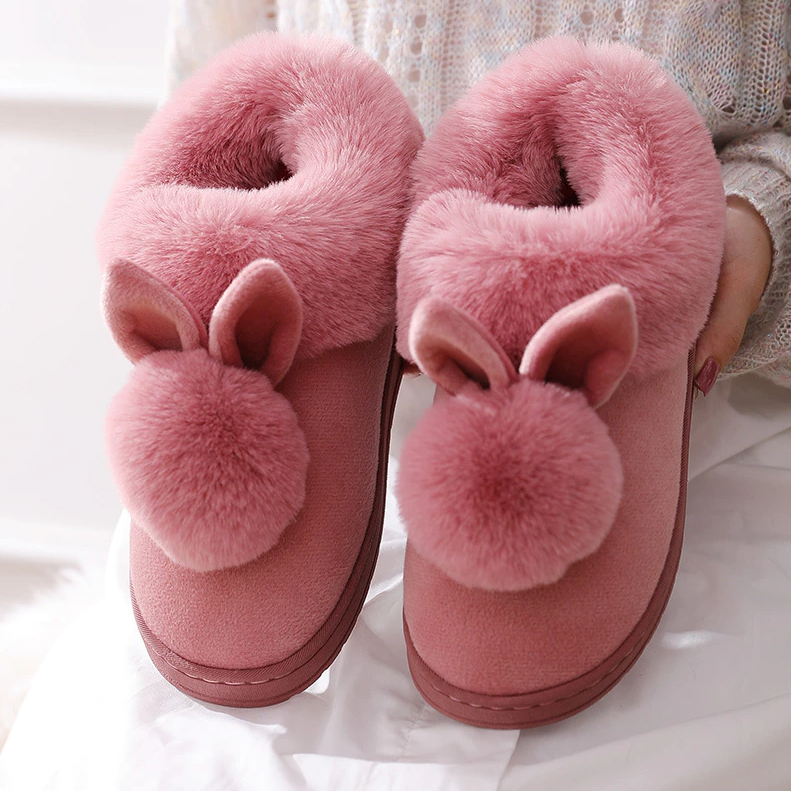 Aurina™ – Zachte Bunny Pantoffels Voor Dames