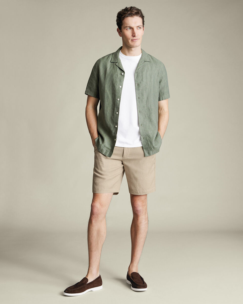 Patryk™ szorty męskie – lniane