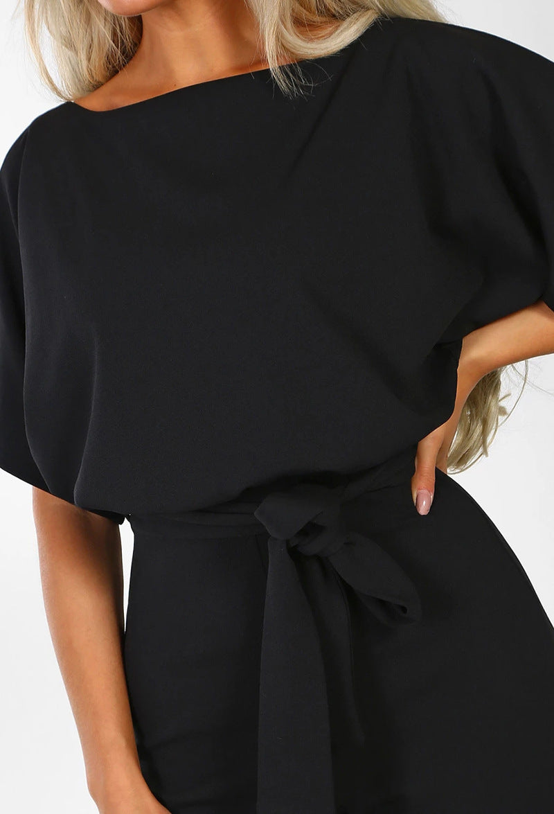 Lunadia™ – Elegancki Kombinezon Damski z Wysokim Stanem