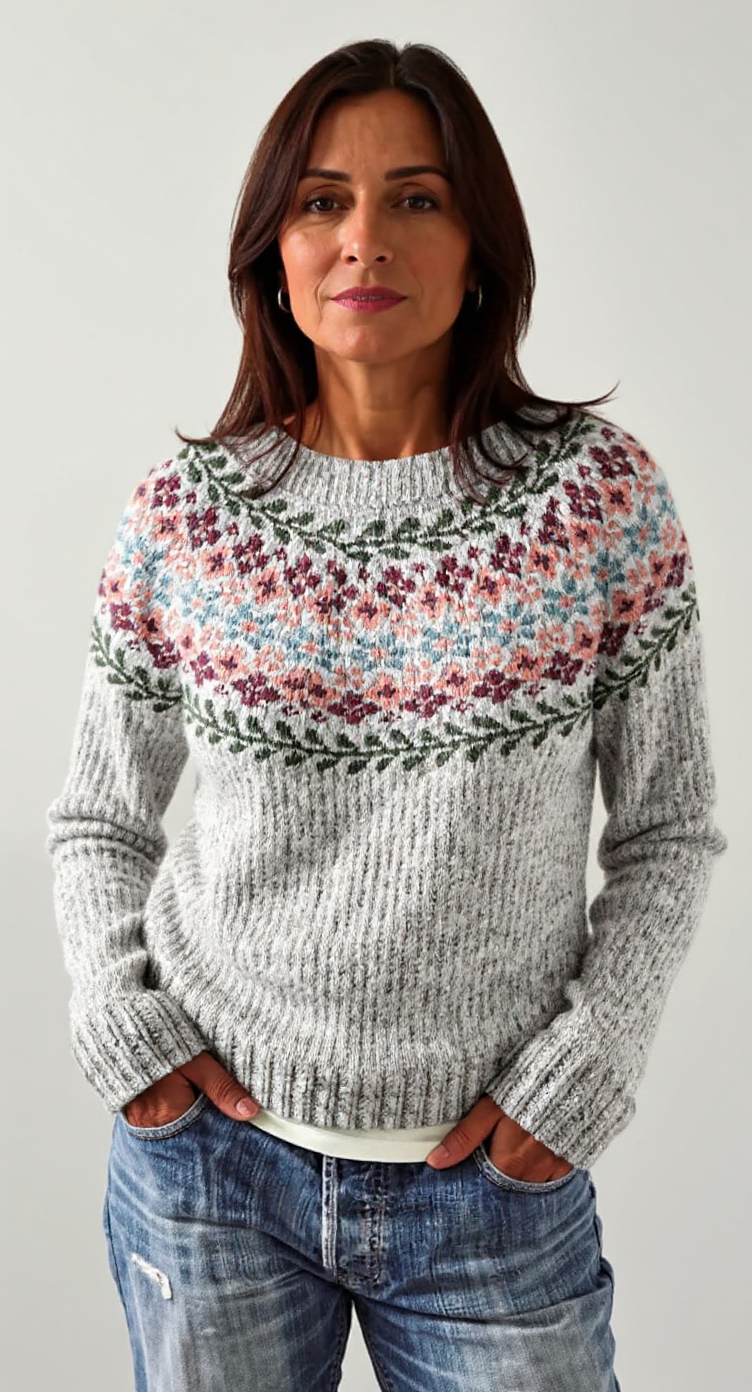 Serene | Odważny Retro Sweter